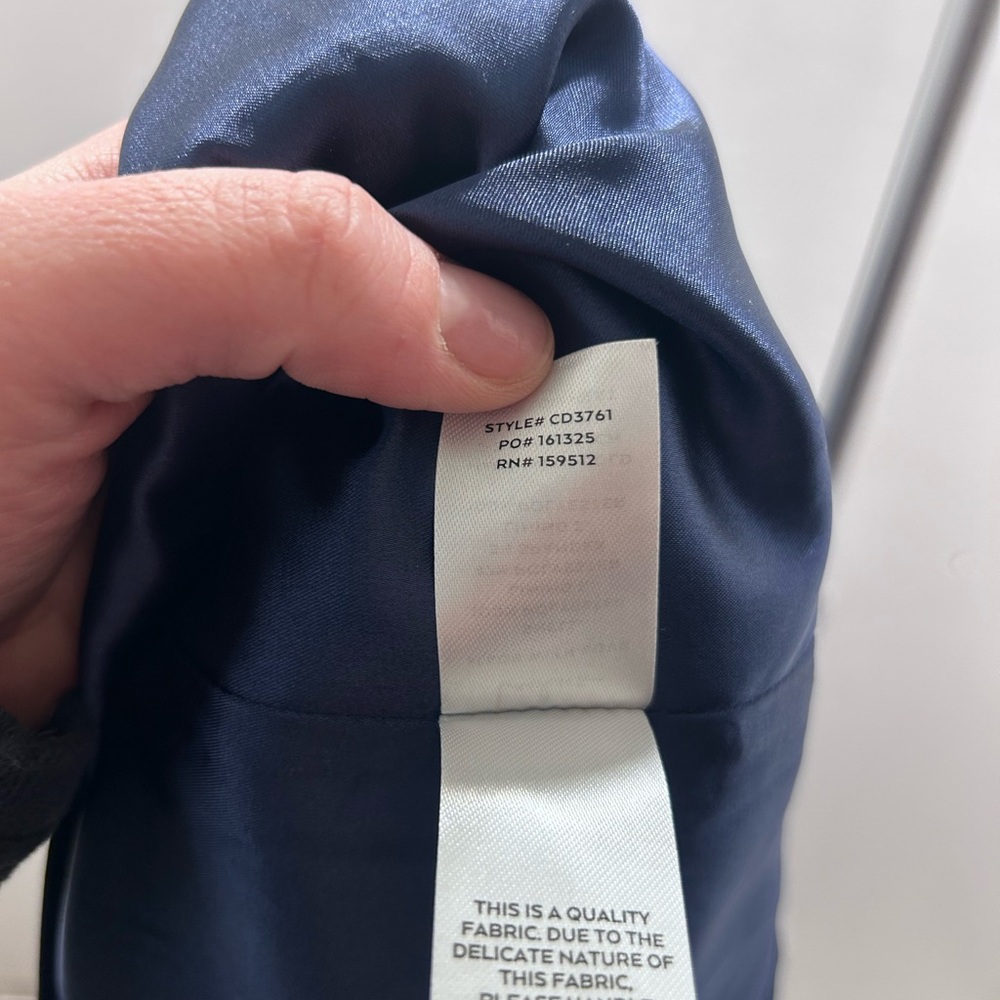 Lulus Ruffle-Trim Navy Tulle Dress - Picture 10 of 10